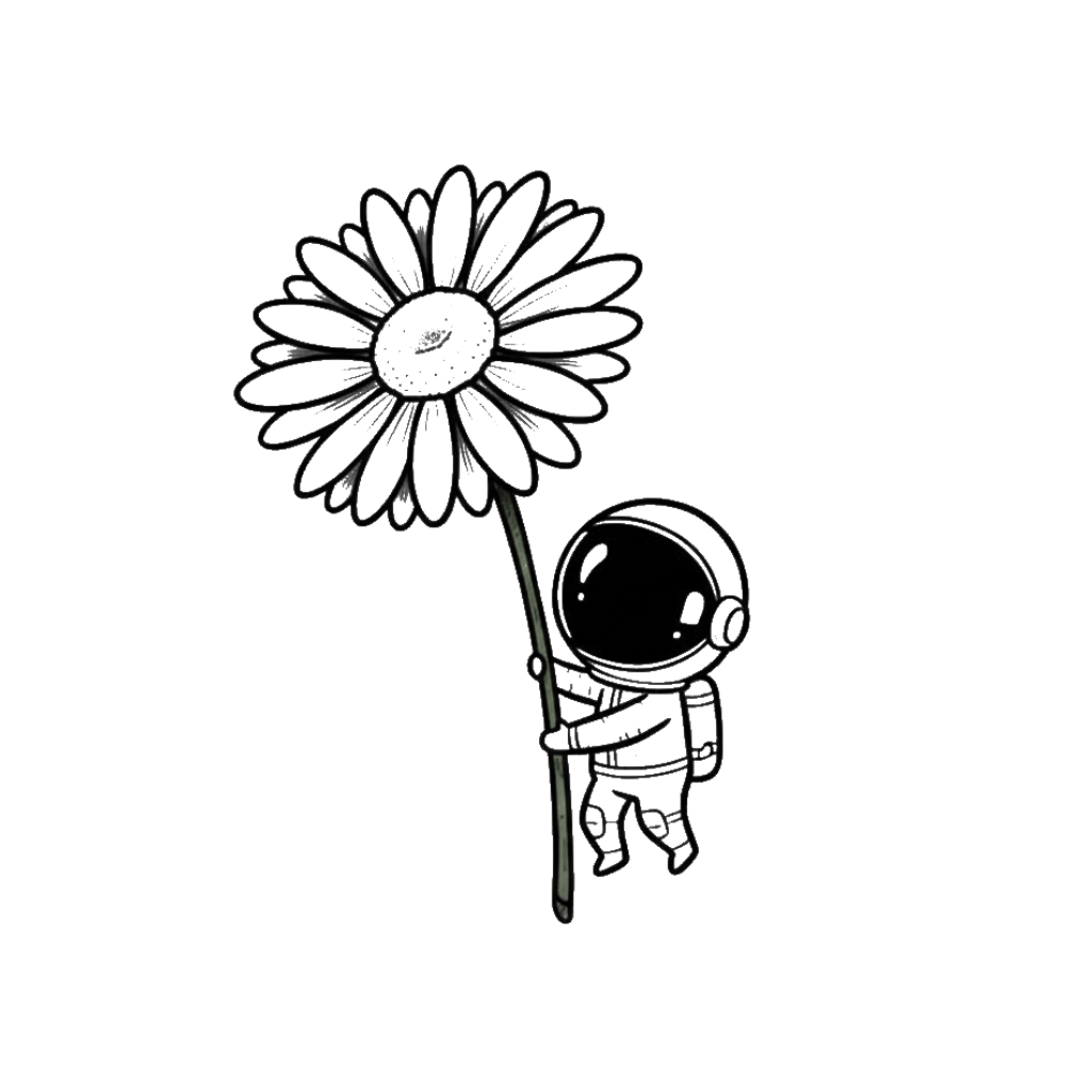 Cosmic Bloom - Inkwish