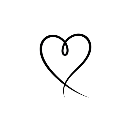 Linear Heart - Inkwish